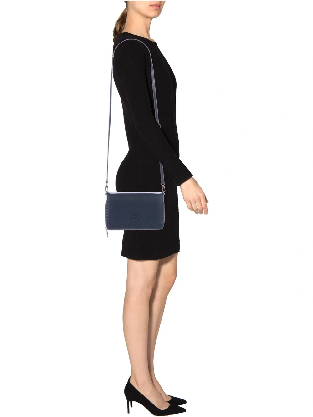 Tory Burch Marion Flat Shoulder Bag WOC